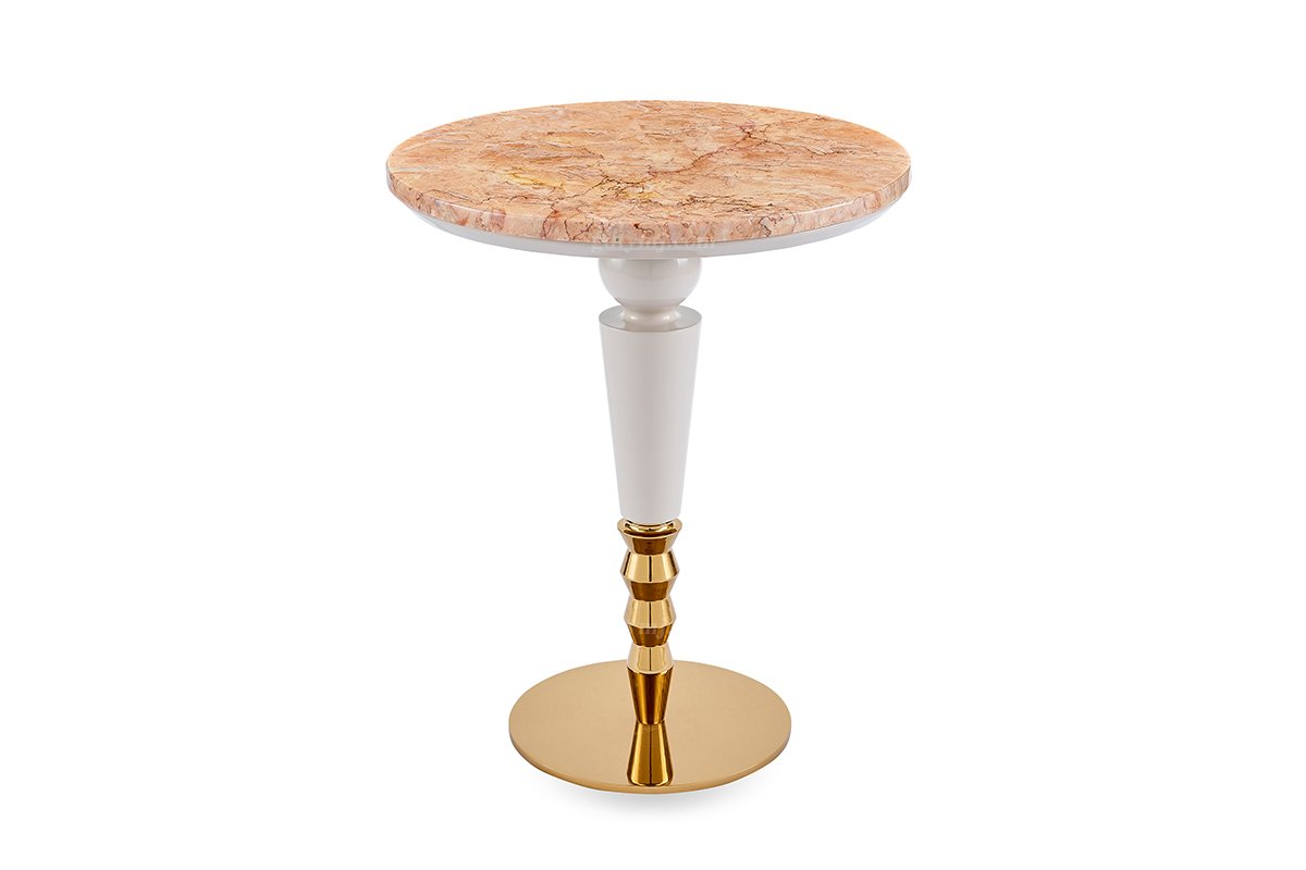 意式麻豆黄色网站免费观看麻豆AV下载别墅会所家用时尚高级钛金属小圆几角几FB106H2RB（1）
